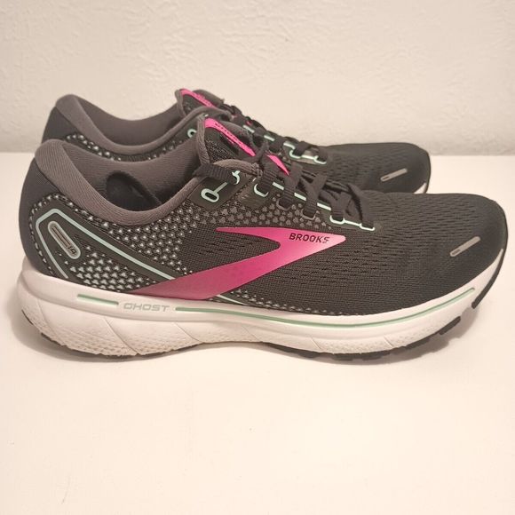 Brooks Shoes Brooks Womens Ghost 4 123561b013 Black Pink Yucca